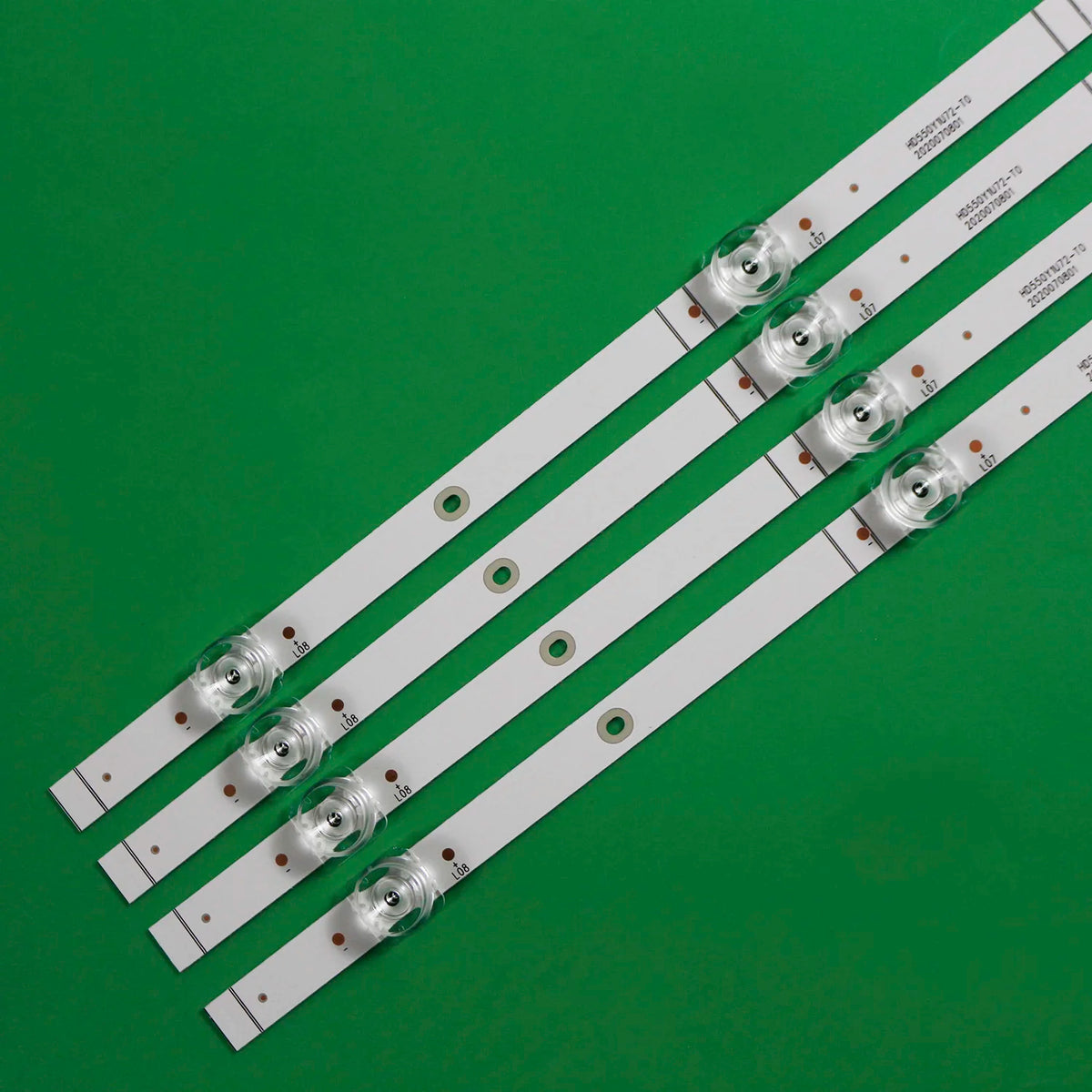 ruban led blanc adhésif moderne connecteurs fixations lisses opaques électronic accessoire