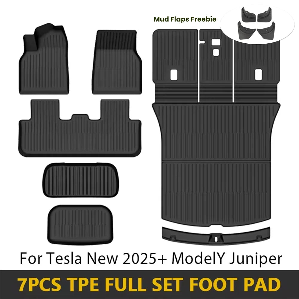tapis sol antidérapant tpe noir rayures horizontales contemporain voiture pieces incluses