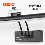 lampe led moderne noire 800mm 15 lumières clips facile chambre cuisine salon