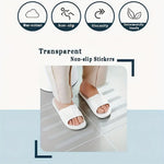 bandes antidérapantes adhésives transparentes 20cm 2cm pratique douche baignoire escaliers sol 40pcs