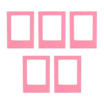cadres photo aimants transparents modernes couleurs variées instantané fujifilm compatible divers minimaliste pack multiple