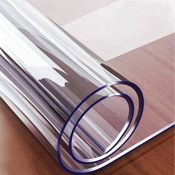 protège table transparent pvc imperméable nappe plastique solide lavable maison mariage extérieur