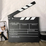 clapboard photojournaliste universaux scènes dates directeur classique moderne vert rouge bleu