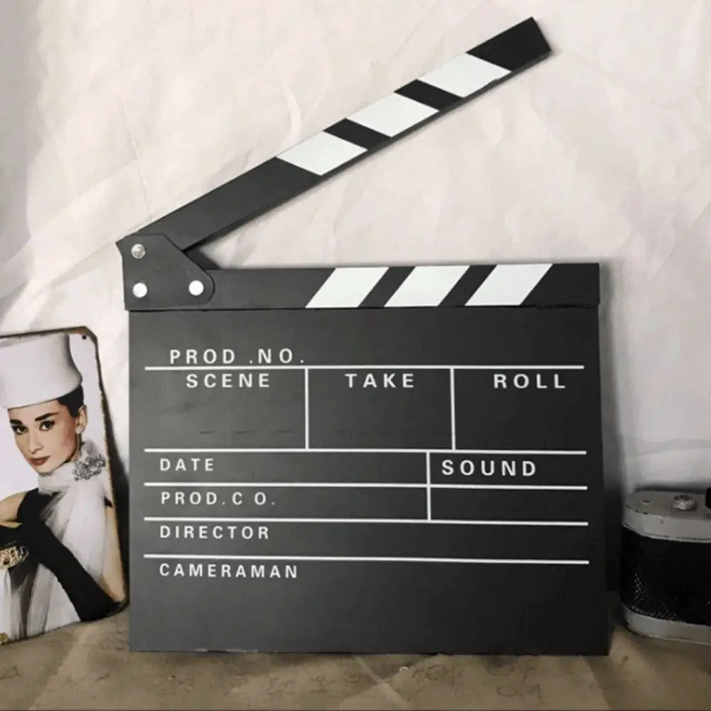 clapboard photojournaliste universaux scènes dates directeur classique moderne vert rouge bleu