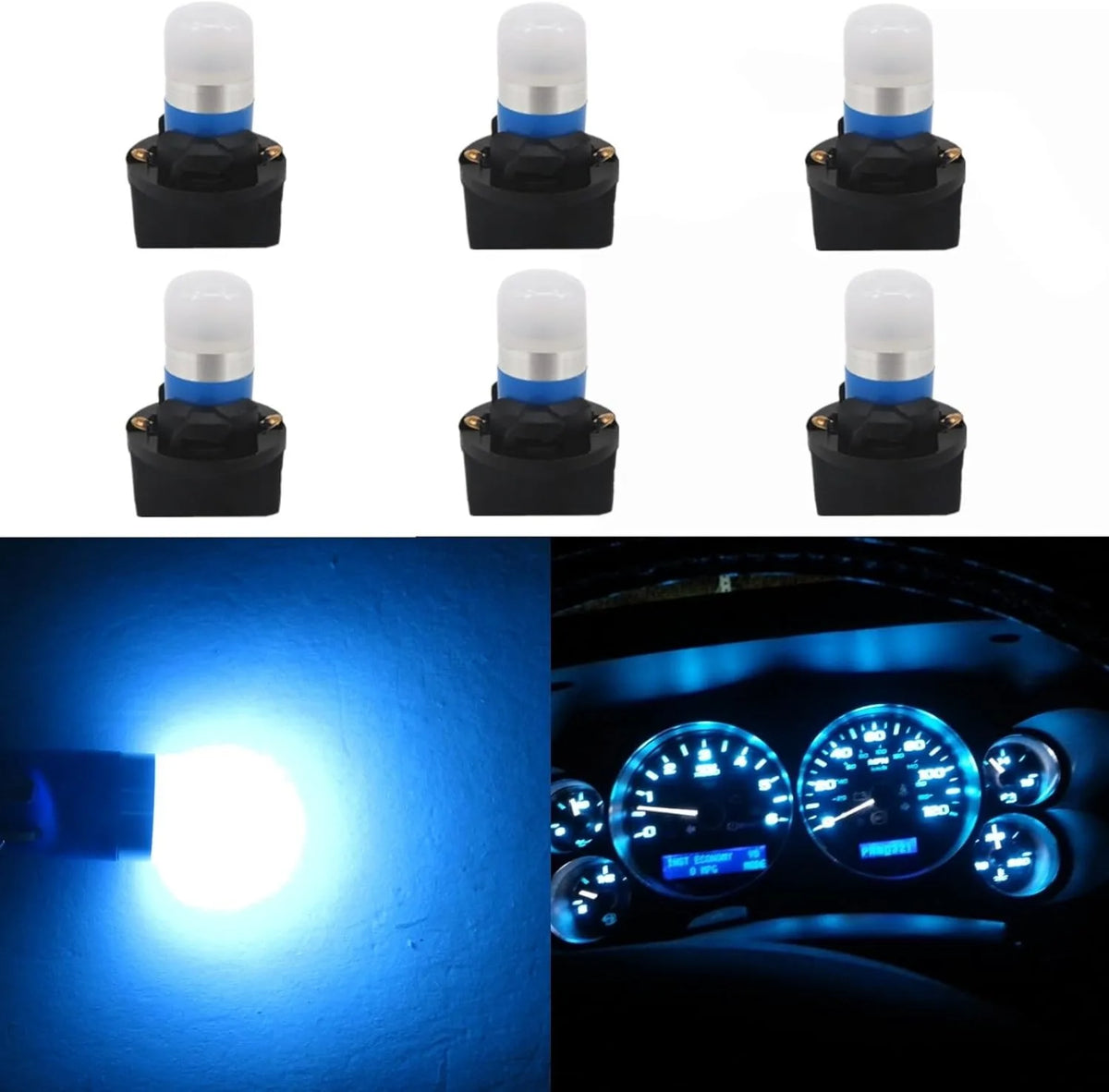 ampoules led blanc modernes twist lock socket 12v instrumentation voiture pack