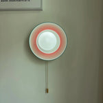 lampes murales modernes artistiques couleur bleue rose motifs ours nuages chambre enfants