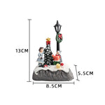 décoration noël figurine bonhomme neige enfants sapins guirlande lanterne blanc hiver traditionnelle chambre salon