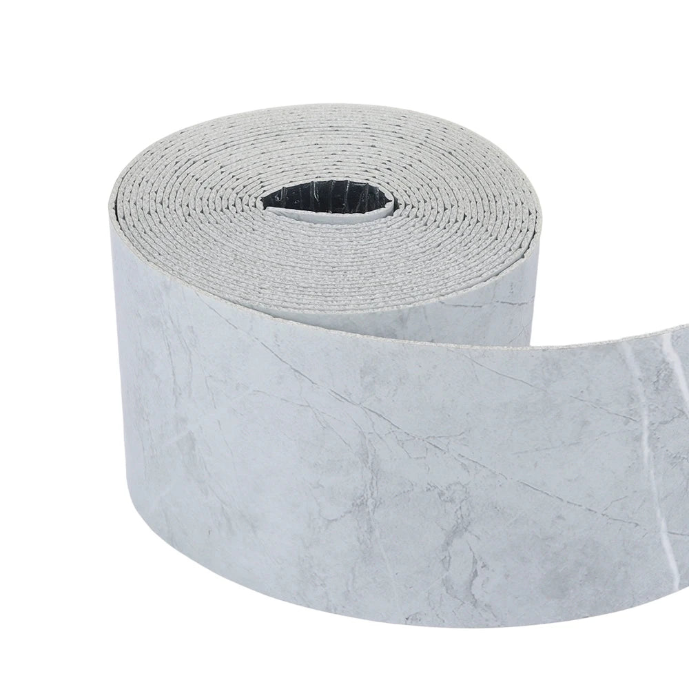 papier peint autocollant marbre gris clair blanc moderne 5m 10cm résistant taches imperméable mur