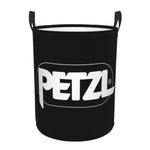 panier linge pliable polyester noir blanc logo petzl utilitaire décontracté chambre cuisine jouet livre.storage