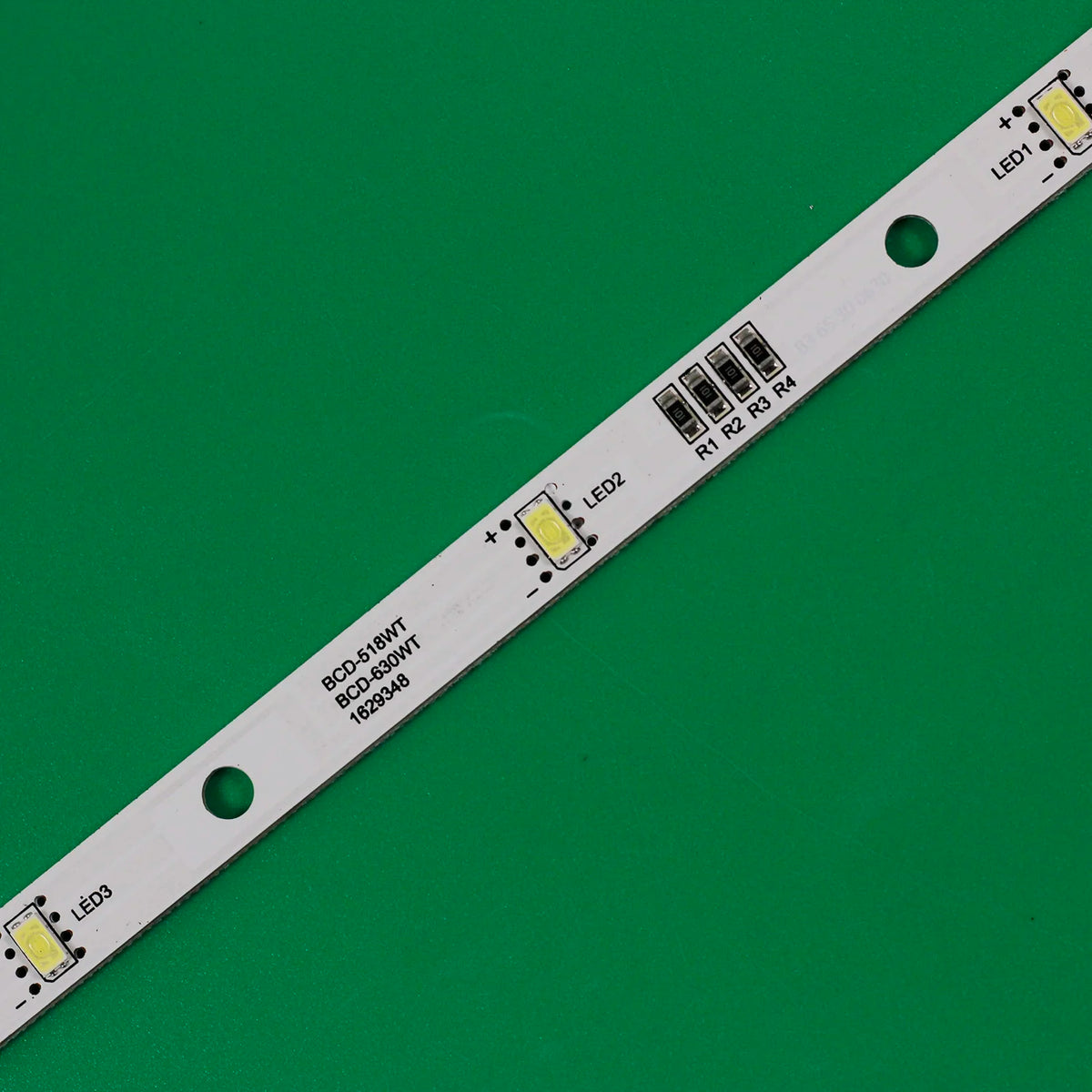 ruban led blanc moderne connecteurs électroménager remplacement réfrigérateur congélateur led intégrées
