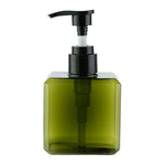 flacon savon liquide pompe rechargeable bleu moderne transparent refillable 250ml 450ml 650ml