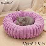 coussin velours doux gris rose confortable animaux 30cm 40cm lavable plié