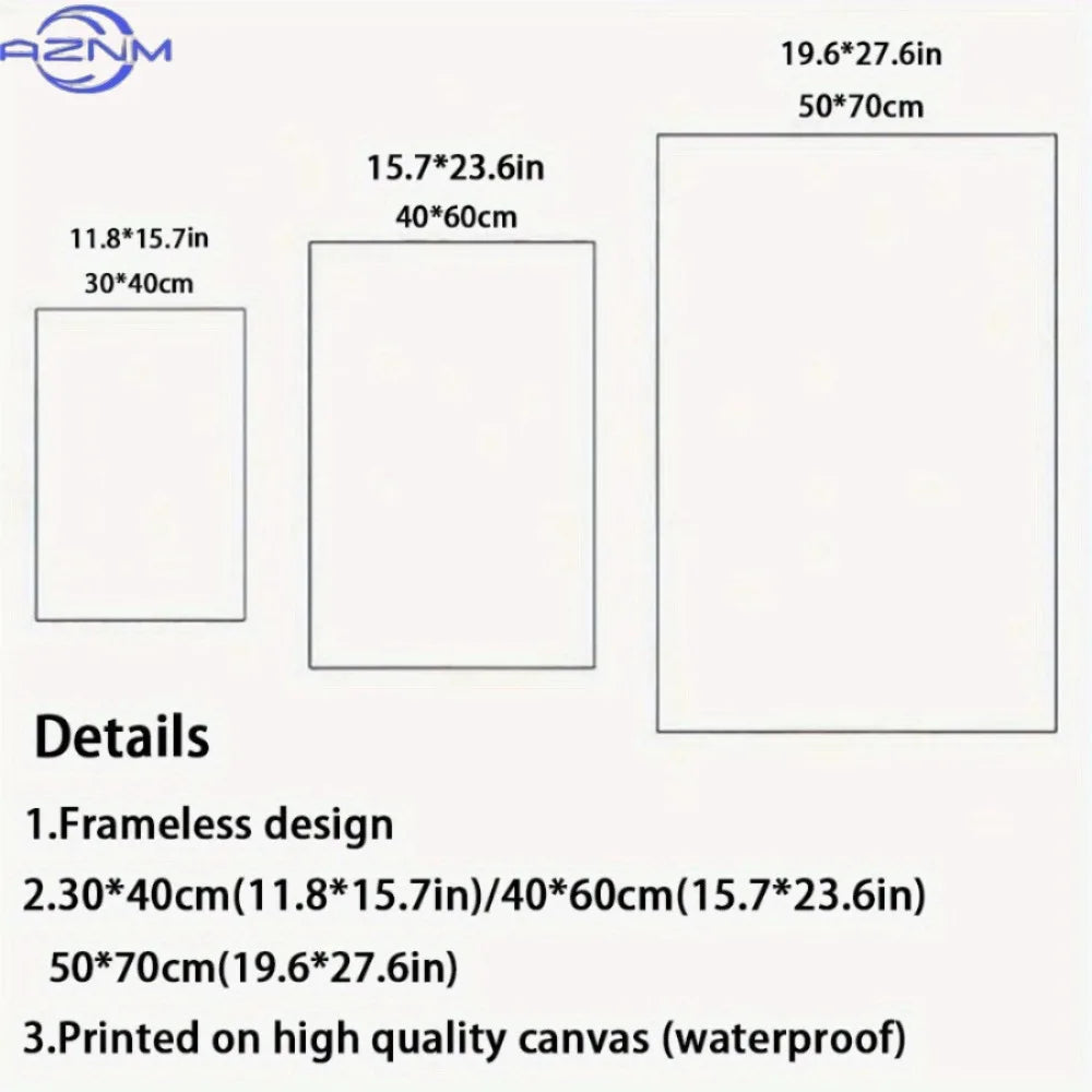 tableaux abstraits modernes toile feuilles tropicales vert beige 30x40cm 40x60cm 50x70cm minimaliste sans cadre