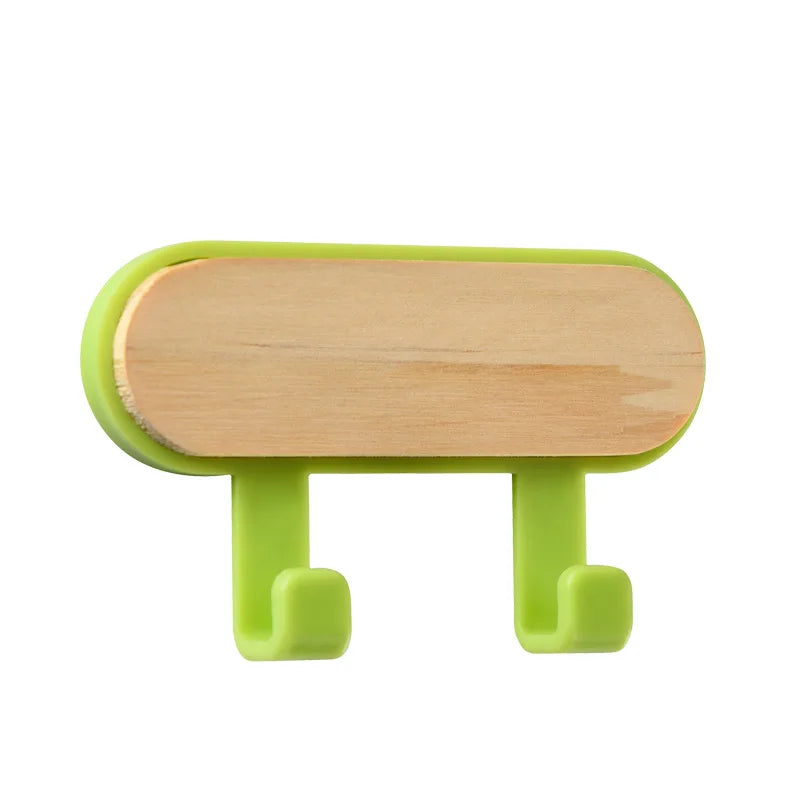 porte sacs bouteilles adhésifs vert noir blanc moderne minimaliste chambre cuisine salle bains
