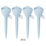 distributeur eau plante arrosage goutte goutte bouteille adhésif moderne kit pot fleur vert bleu