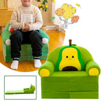 fauteuils pliants enfants motifs animaux bleu jaune rose vert contemporains chambre salon