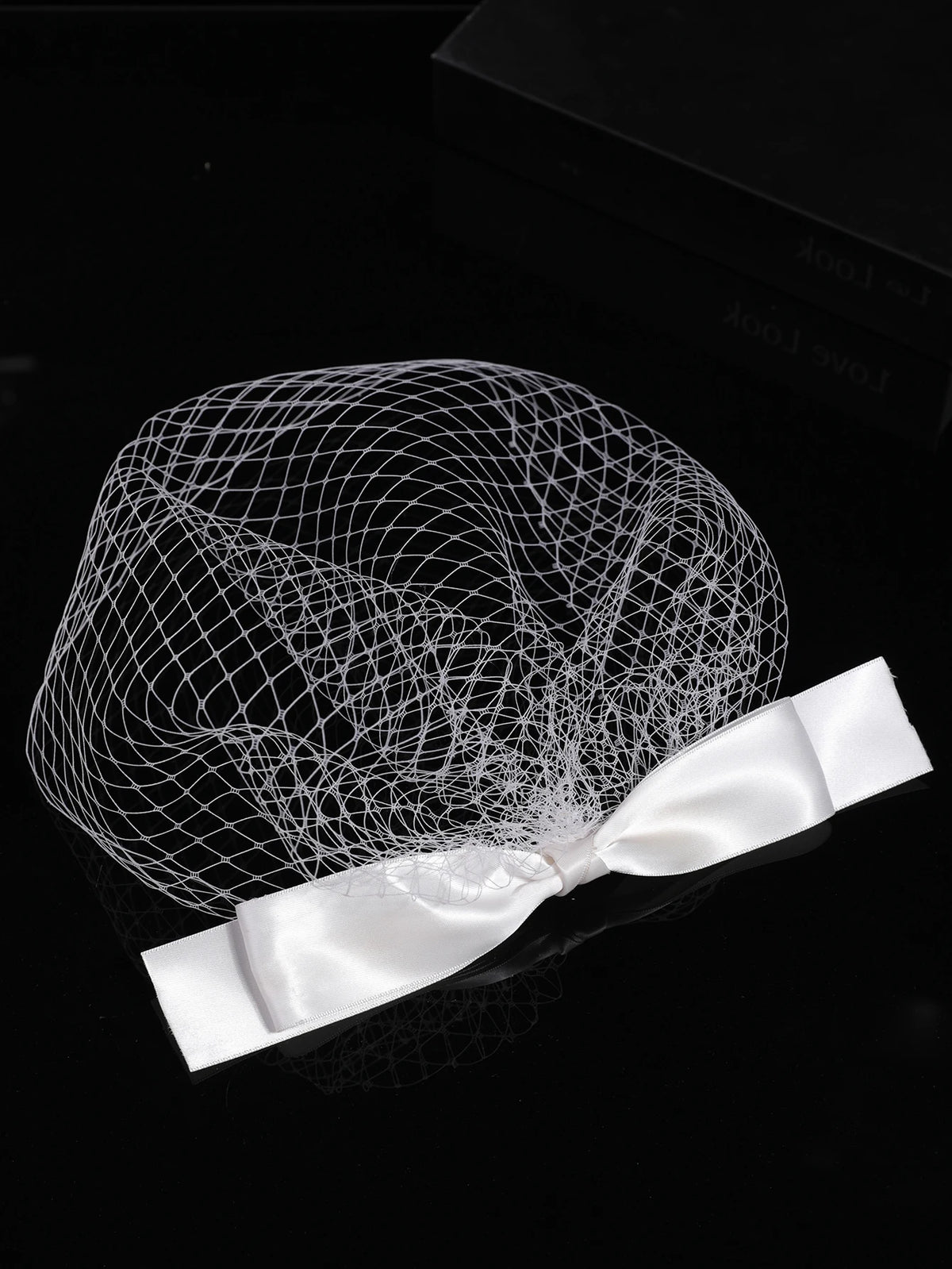 voile mariée transparent voile cage voile fard joues accessoire cheveux vintage élégant dentelle satin