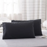 coussin hypoallergénique polyester 300 fils catégories solide uni moderne blanc gris bleuclair vert bleumarine