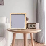 cadre mural moderne noir blanc bois naturel mat 15x15cm 20x20cm 29x29cm