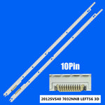 barre rétroéclairage led blanc moderne connecteur 10pin téléviseur compatible multiple