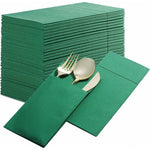 serviettes table jetables rouge vert bleu noir rose violet 40x40cm moderne usage unique festive