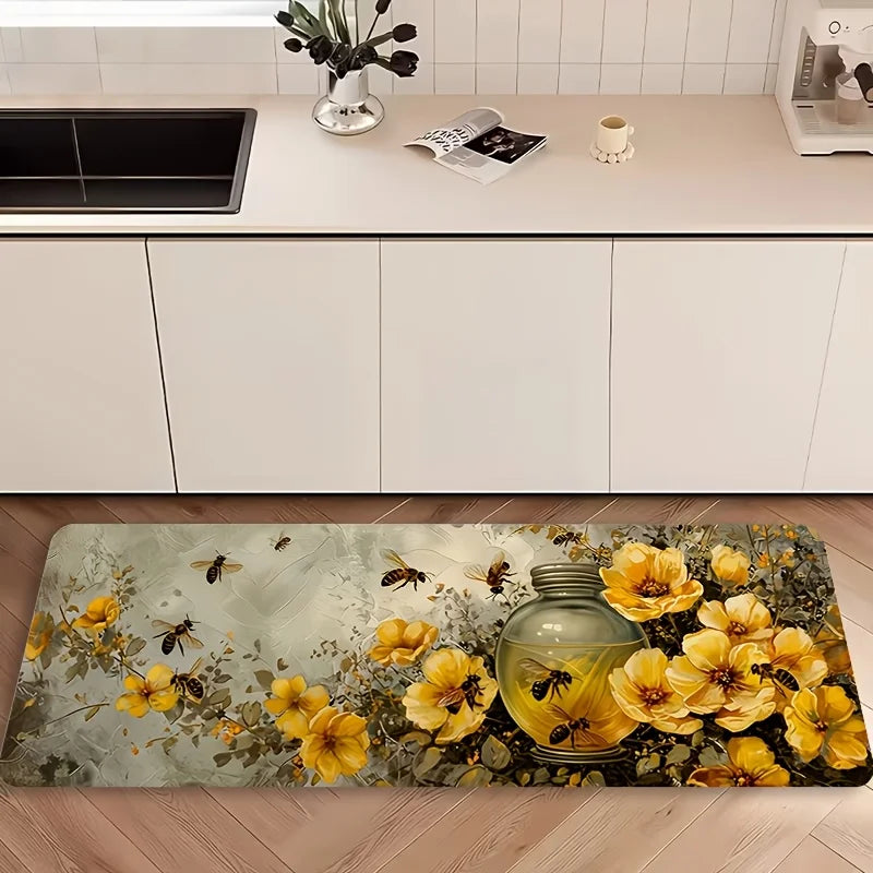 tapis moderne multicolore coquillages étoiles mer salon entrée cuisine couloir décoration intérieure polyester polypropylène