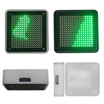 jouet led vert grille adhésif chargeur usb rechargeable dynamique gravité