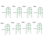 supports plante plastique vert moderne clips orchidées roses 12 sets 18 sets 24 sets