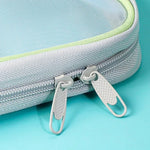 sac rangement documents transparent moderne fermeture glissière réutilisable respectueux environnement pratique fournitures scolaires