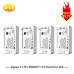 contrôleur led zigbee 30m app voix blanc moderne abs 270w 12v24v