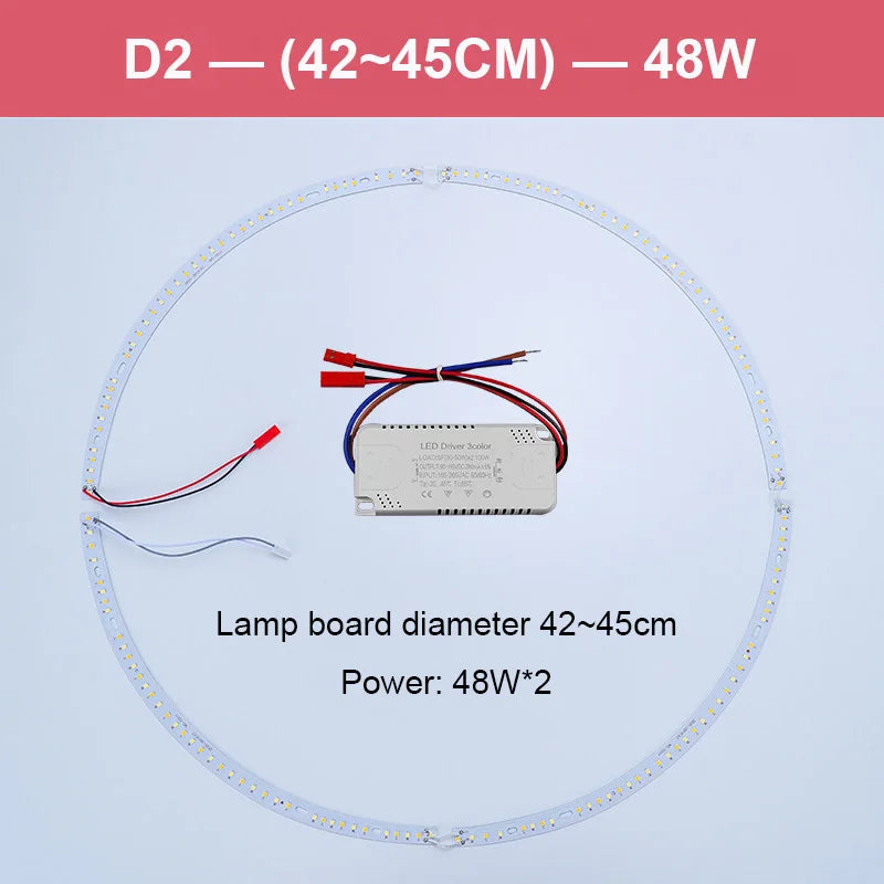 plaque led circulaire blanche ventilateur magnets ruban adhésif moderne