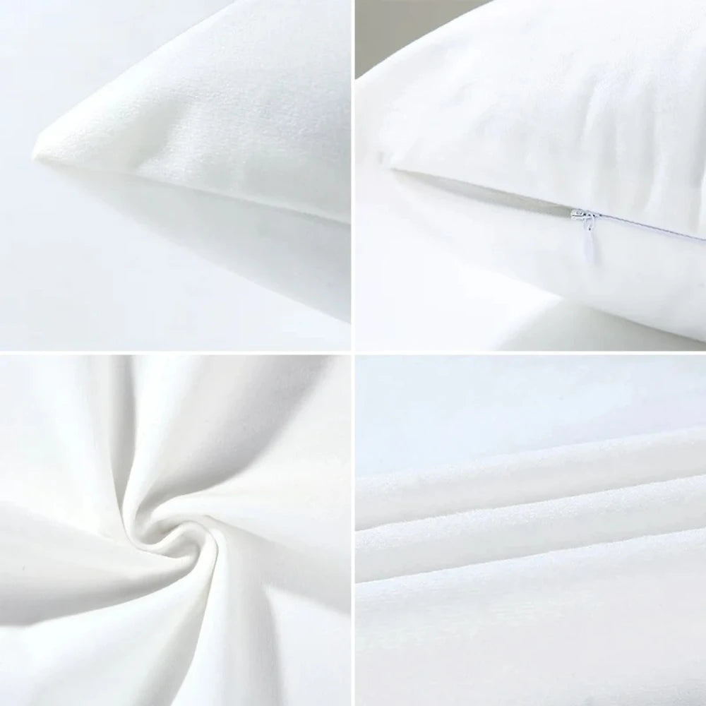 coussin carré imprimé chat noir blanc moderne 100% polyester 45x45cm amovible lavable