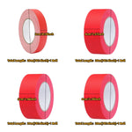 ruban adhésif rouge texture rugueuse 20mm 40mm 50mm 60mm fixations pratique