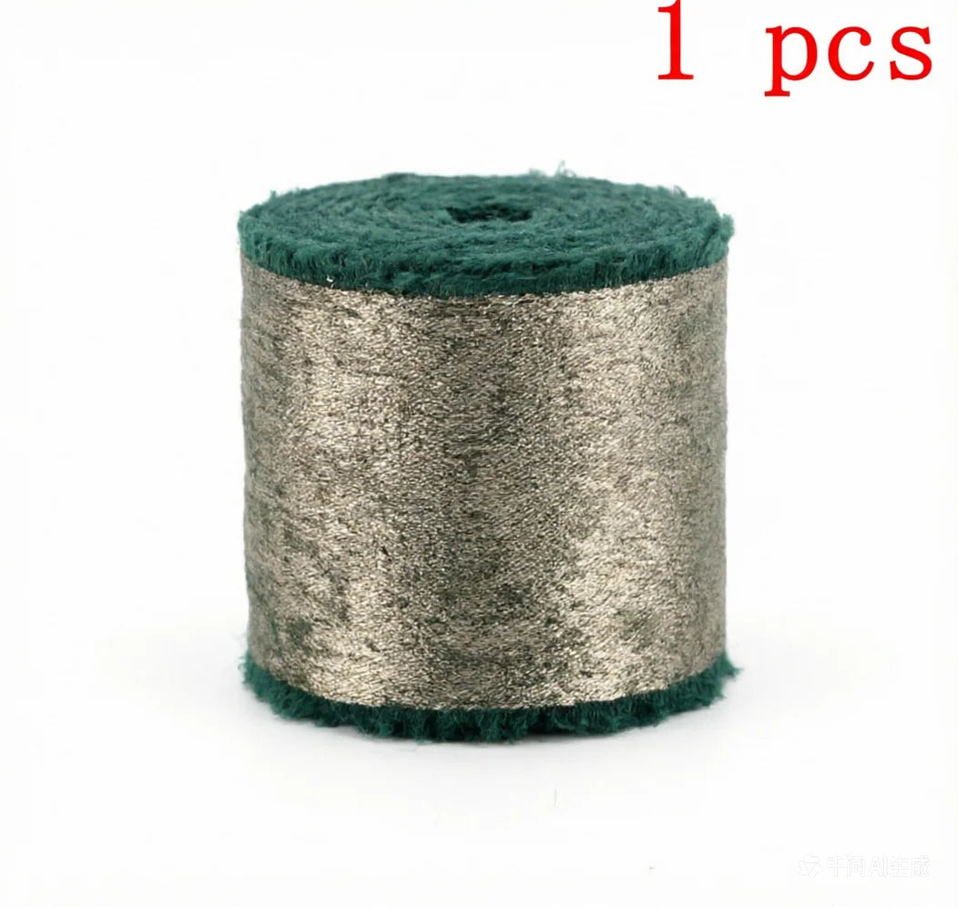 ruban satiné bord effiloché 5mètres polyester largeur 4.5cm couleurs rose rouge gris noir bleu