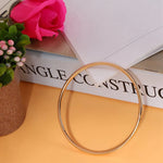 bracelets métal doré lisses minimalistes pack 100 unités opaques métal doré
