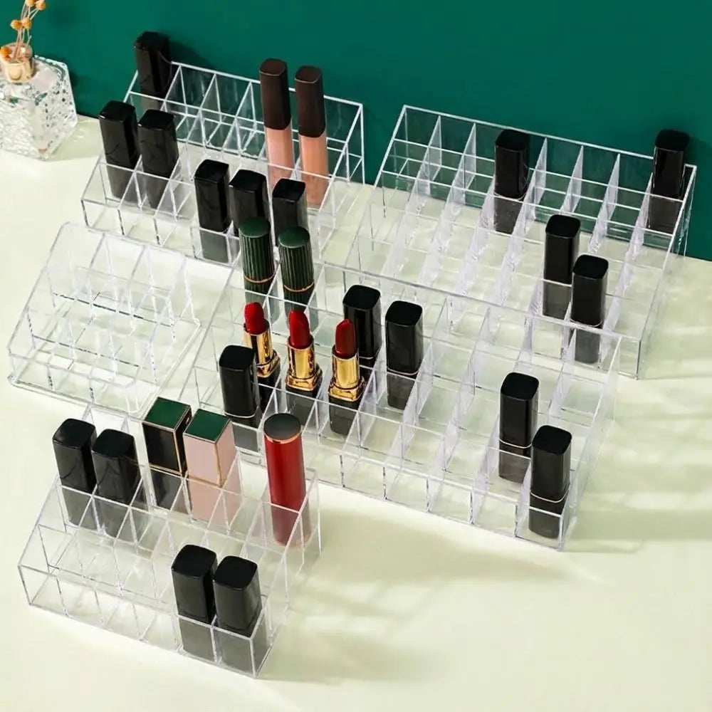 rangement cosmétiques transparent moderne boite acrylique 24 places 36 places places minimaliste