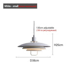 suspension lumineuse moderne alliage gris noir géométrique réglable 90 260V 249 2000lm