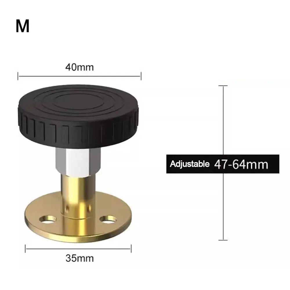 pieds meuble réglables moderne noir doré adhésif armoire canapé lit table fixateur instructions