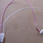 câble led blanc rose moderne connecteur 220mm transparent opaque