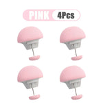 boutons lit adhésifs blanc rose bleu gris modernes drap housse antidérapants fixateurs lot 4pcs