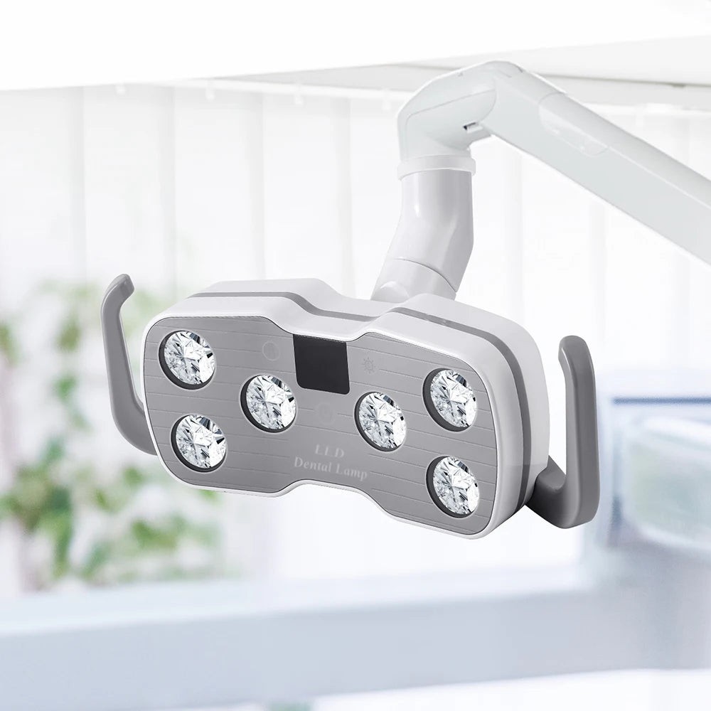 lampe dentaire led gris noir écran lcd moderne interrupteur infrarouge cache décoratif poignée mouvement