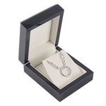 boîte rangement bijoux velours bois classique or noir blanc doré strass chaîne