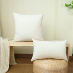 housses coussin brodées motif tournesol floral polyester blanc décoratif salon voiture