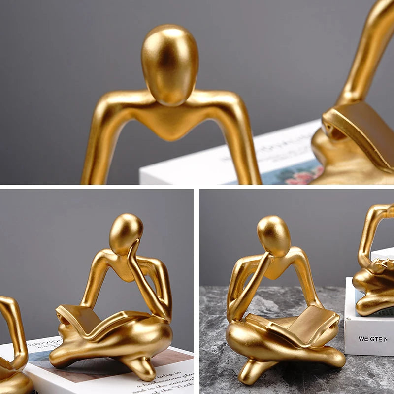 Comparaison des deux coloris blanc et jaune clair de la statue