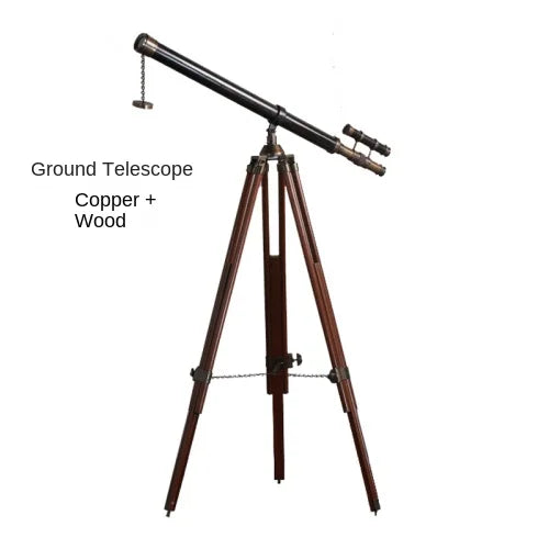 décoration vintage nautique télescope métallique trépied réglable haute qualité chambre salon