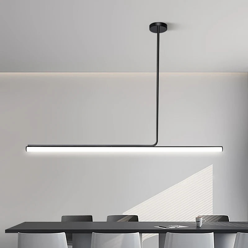 luminaire suspension moderne minimaliste rouge noir blanc articulation chambre salon