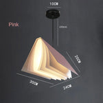 Suspension lumineuse moderne métal noir bleu papier plié origami 25cm 30cm chambre salon étude