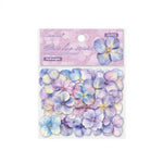 autocollants fleurs multicolores artificielles réalistes opaques paquets 25 pièces chaque journal collage decoration
