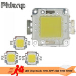 ampoule led chip 10w 20w 30w 50w 100w blanc chaud froid moderne technologique 120deg