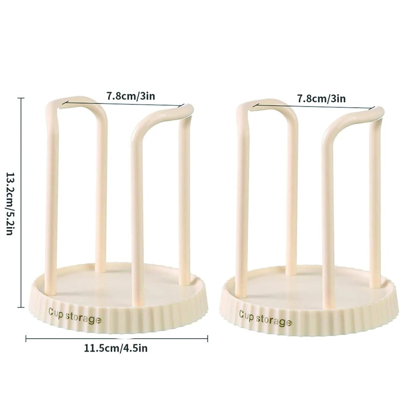 support tasses noir rayures moderne tasses papier rangement salon vertical